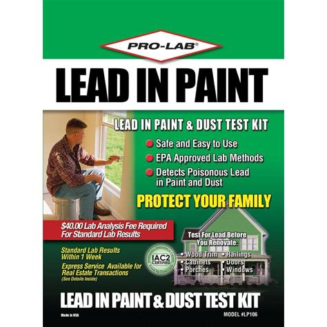 lead paint test vinegar|lead test kit.